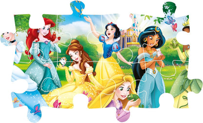 Clementoni 26471, Princess Supercolor Maxi Puzzle for Children - 60 Pieces, Ages 4 years Plus