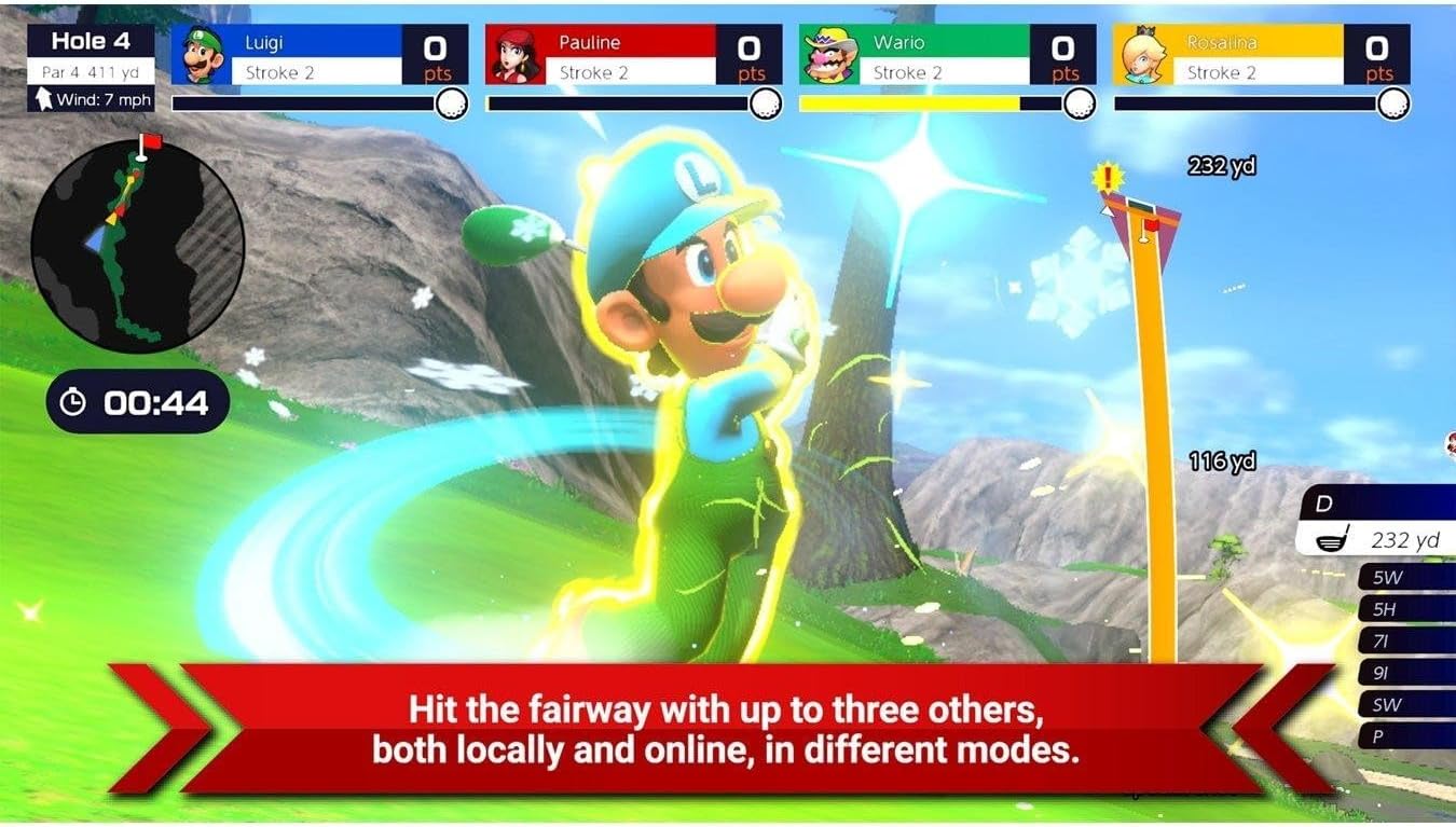 ( Nintendo Switch) Mario Golf Super Rush Nintendo Switch Standard