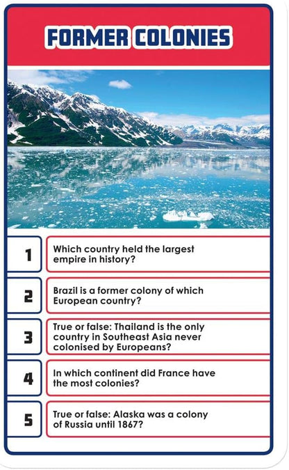 Top Trumps Countries and Flags Quiz Game Countries and Flags of the World