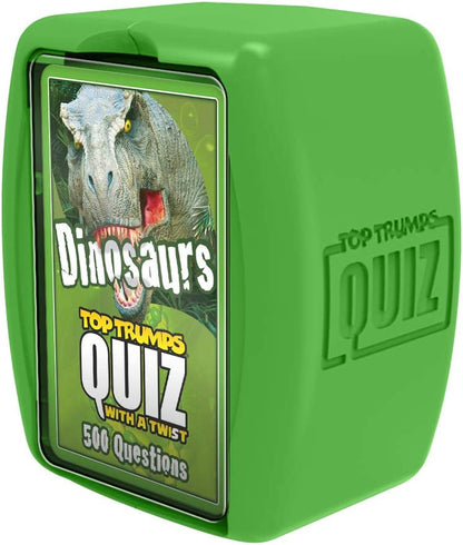 Dinosaur Top Trumps Quiz Game; Fun trivia about the great Terrible Lizards|Fun family game for ages 6 & up Dinosaurs