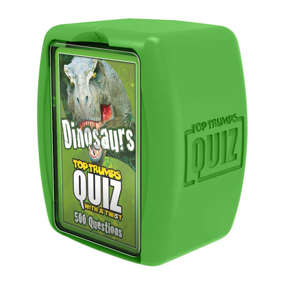 Dinosaur Top Trumps Quiz Game; Fun trivia about the great Terrible Lizards|Fun family game for ages 6 & up Dinosaurs