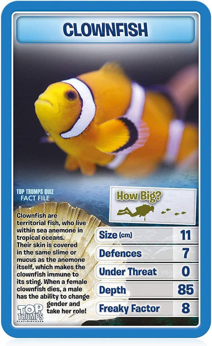 Creatures of the Deep Top Trumps Card Game