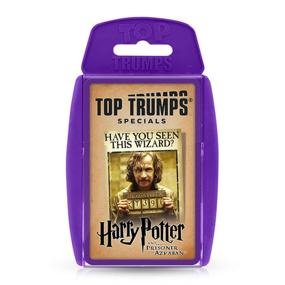 Top Trumps Harry Potter und der Gefangene von Azkaban Specials Kartenspiel, Spielen mit Harry, Ron, Hermine, Dumbledore, Snape und Hagrid, Lernspiel ist EIN tolles Geschenk für Kinder ab 6 Jahren