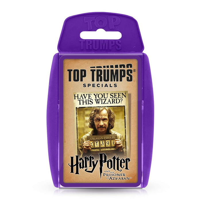 Top Trumps Harry Potter und der Gefangene von Azkaban Specials Kartenspiel, Spielen mit Harry, Ron, Hermine, Dumbledore, Snape und Hagrid, Lernspiel ist EIN tolles Geschenk für Kinder ab 6 Jahren