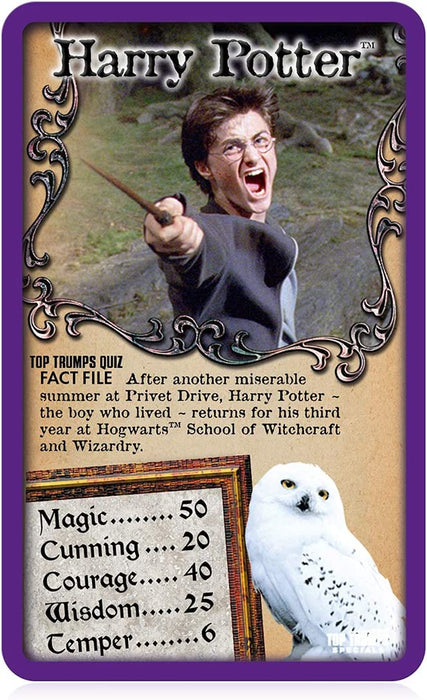 Top Trumps Harry Potter und der Gefangene von Azkaban Specials Kartenspiel, Spielen mit Harry, Ron, Hermine, Dumbledore, Snape und Hagrid, Lernspiel ist EIN tolles Geschenk für Kinder ab 6 Jahren