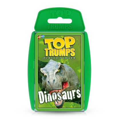 Top Trumps Dinosaurs Classics Card Game, Discover interesting facts in this educational packed game including the killer rating for a Tyrannosaurus Rex, makes a great gift for ages 6 plus Dinosaurs To