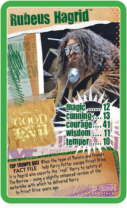 Top Trumps Juego de Cartas de Harry Potter y Las Reliquias de la Muerte Parte 1 Specials