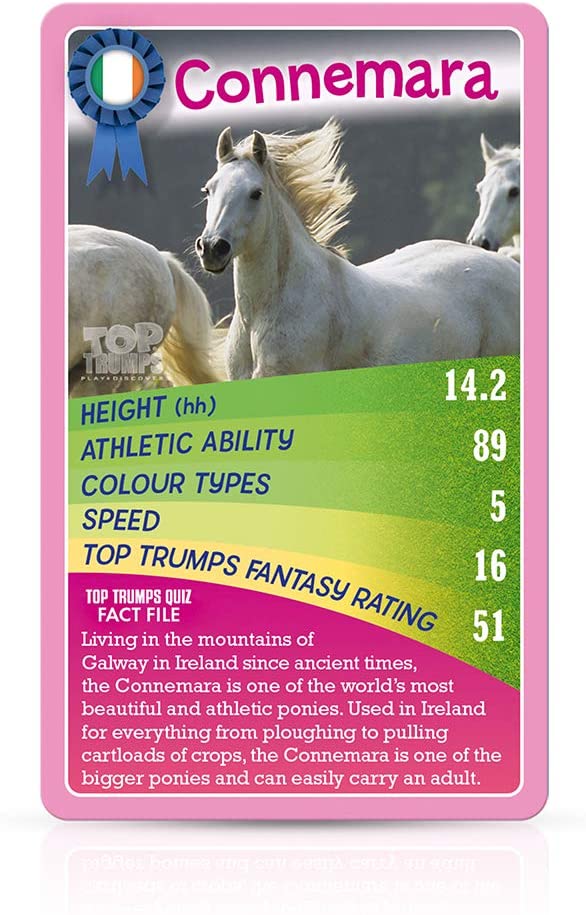 Top Trumps Horses and Ponies and Unicorns Card Game Horses and Ponies and Unicorns Top Trumps Card Game
