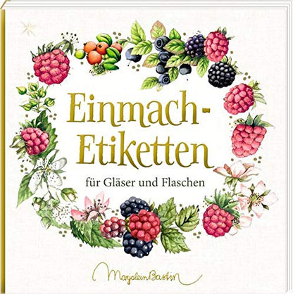 Etikettenbuchlein - Einmach-Etiketten (Marjolein Bastin) - (German Import)