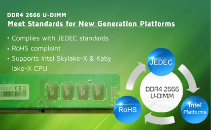 ADATA RAM D4 2666 16GB C19