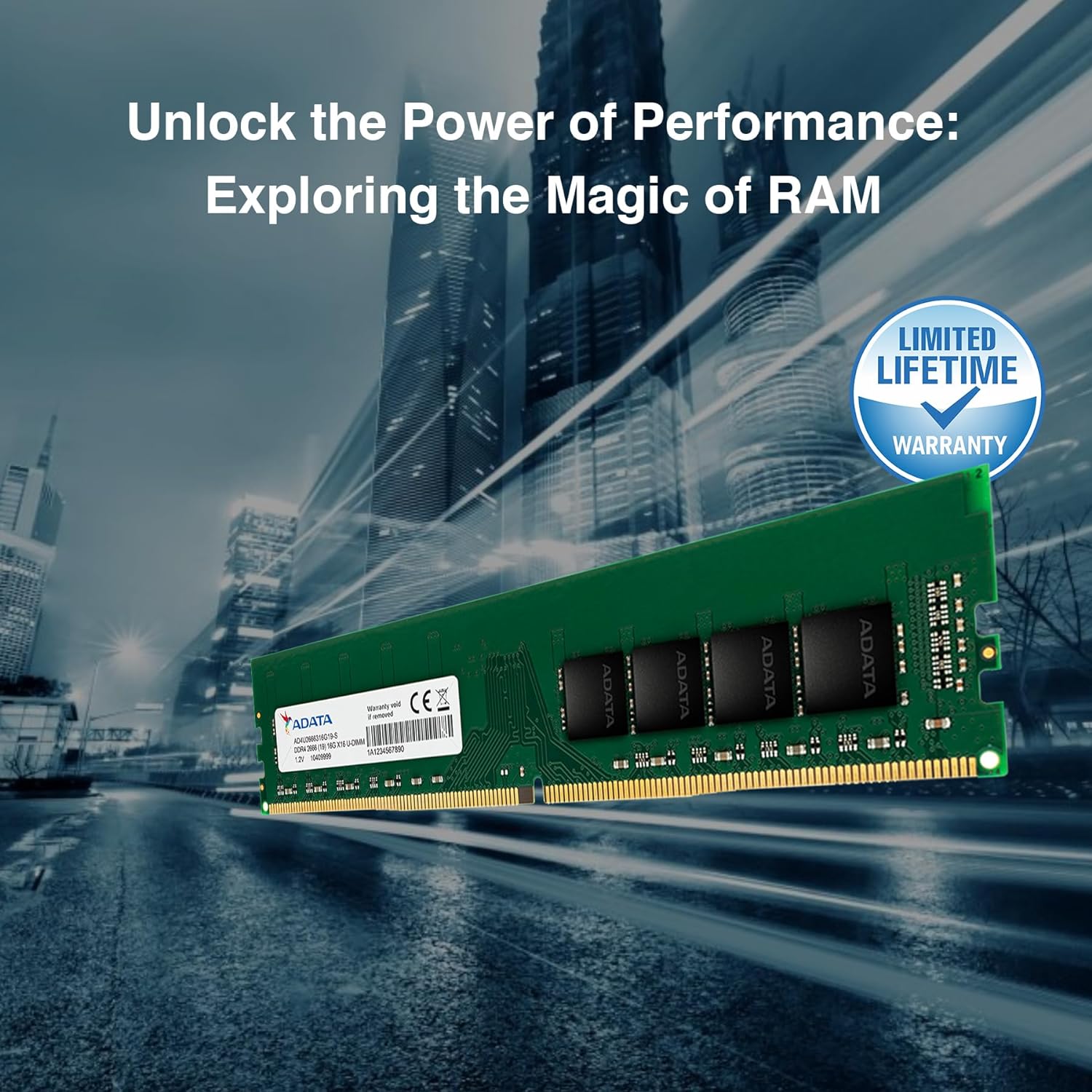ADATA RAM D4 2666 16GB C19