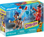 Playmobil SCOOBY-DOO! 70710 Adventure with Ghost Clown, for Children Ages 5+