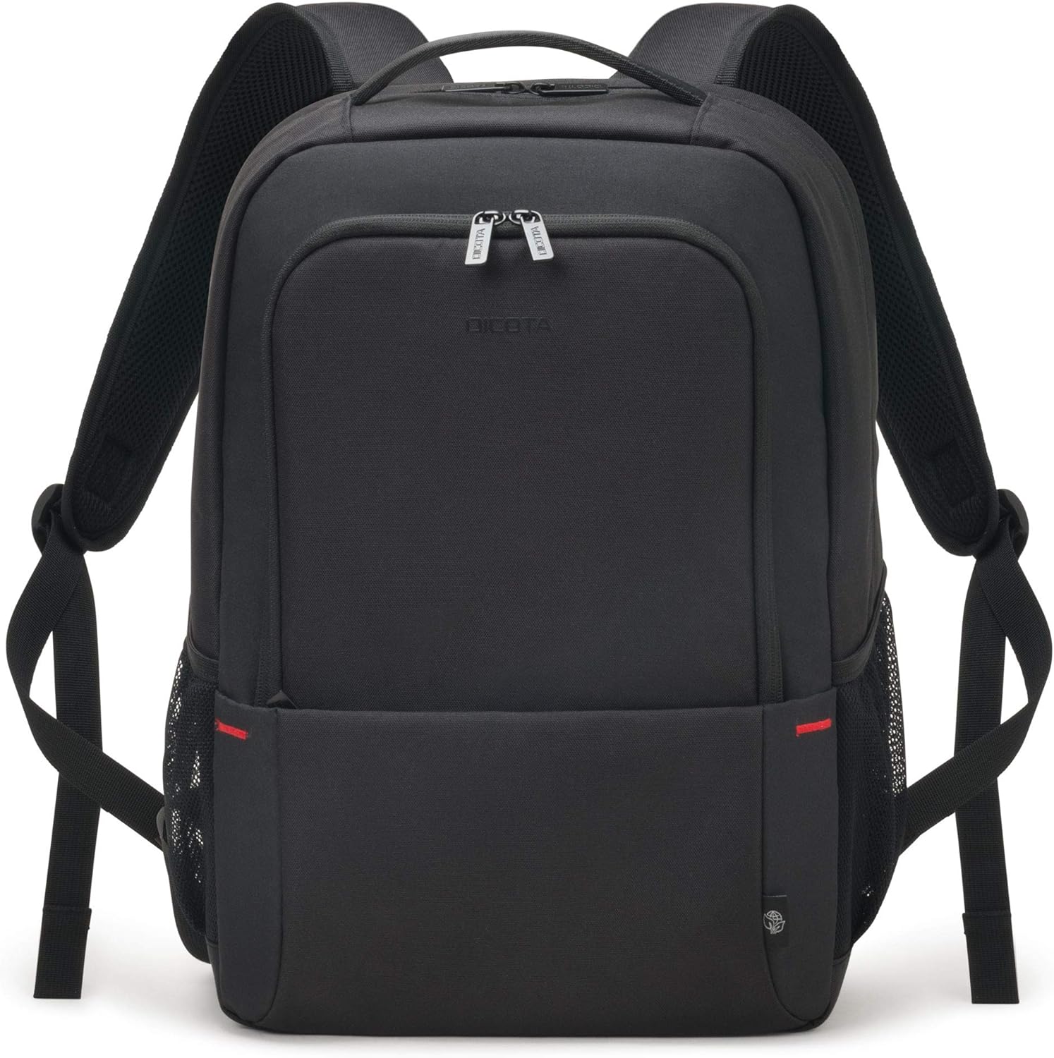 Dicota Unisex's Laptop Backpack Plus Eco Base 13-15.6", Black, One Size