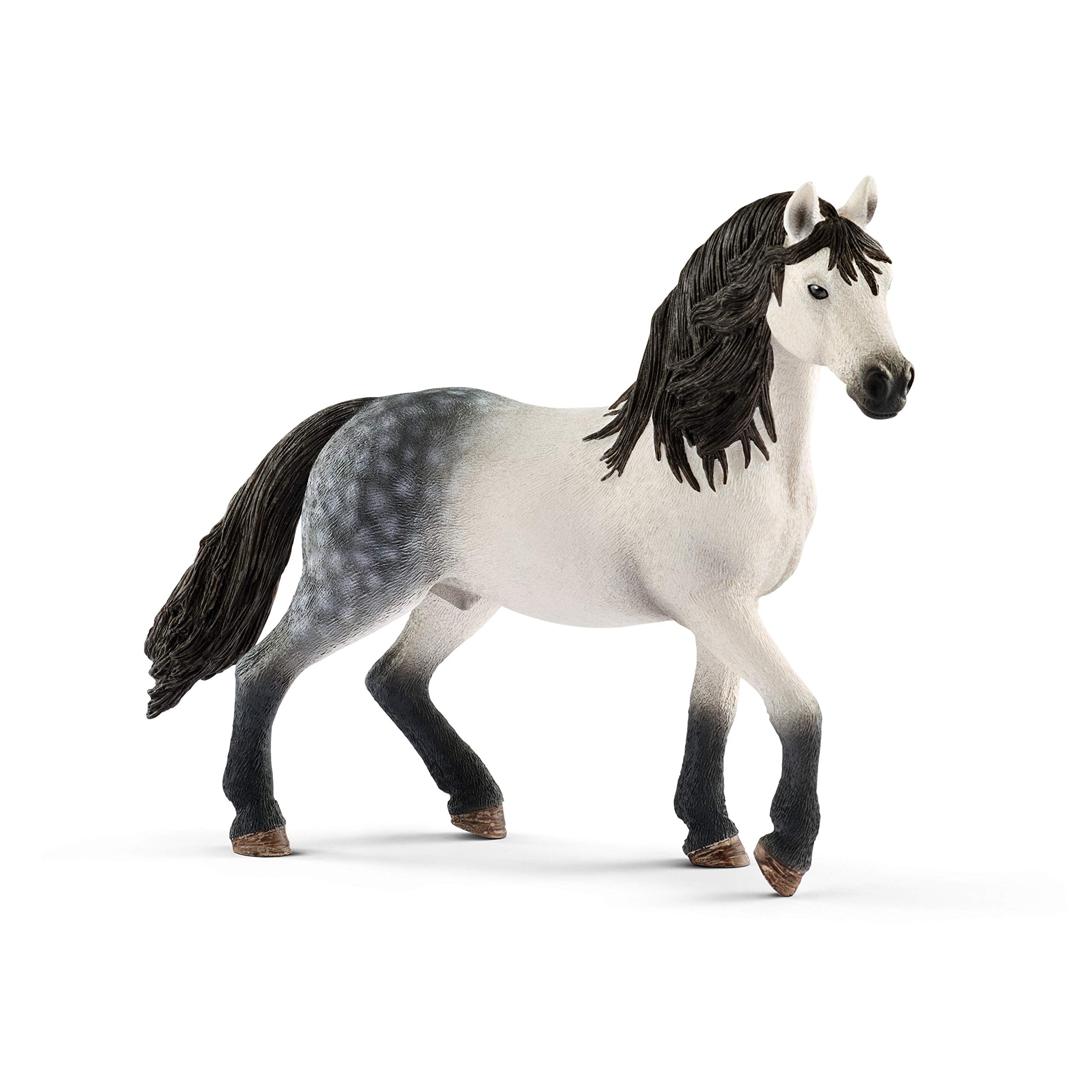 Schleich 13821 - Andalusier Hengst & 13793 - Spielzeugfigur - Andalusier Stute