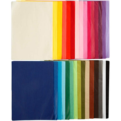Creavvee 100263 Gewebe Papier Sortiment, 21cm x 29.7cm, 300 Stück