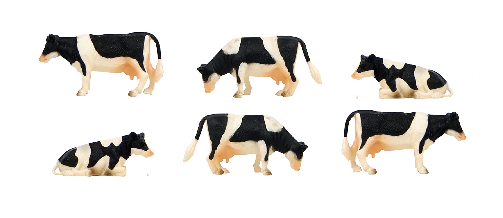 Unbekannt Kids Globe 90670 - Black and white cows, Assorted Colours