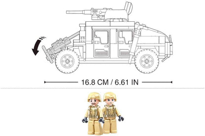 Sluban M38-B0837 Modelbricks-Hummer H2 Assault Vehicle