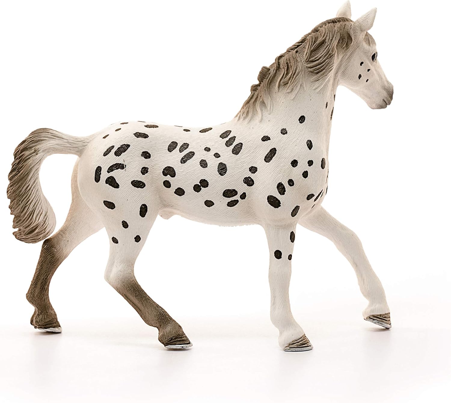 schleich 13889 Knabstrupper Hengst, für Kinder ab 5-12 Jahren, HORSE CLUB - Spielfigur