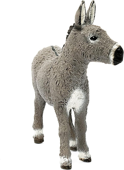 Schleich Farm World, Animal Figurine, Farm Toys for Boys and Girls 3-8 Years Old, Donkey