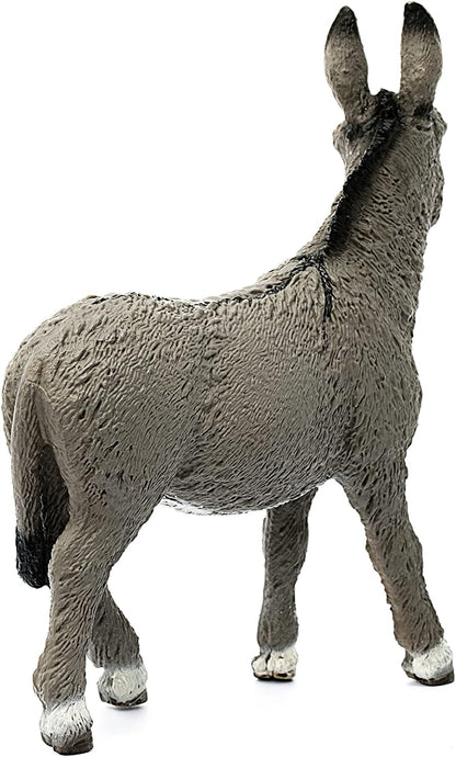 Schleich Farm World, Animal Figurine, Farm Toys for Boys and Girls 3-8 Years Old, Donkey