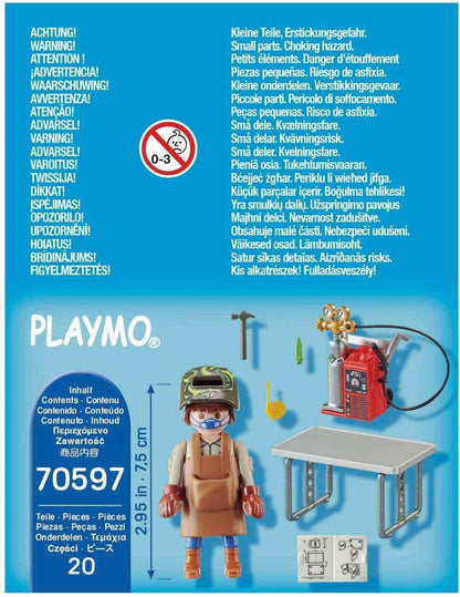 Playmobil Special Plus 70597 Welder, Ages 4+