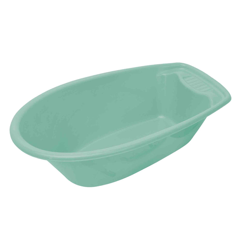 Heless 912 912 Doll Bath Tub, Approx. 40.5 x 23 x 13 cm, Mint Coloured, Great Bath Fun for Dolls