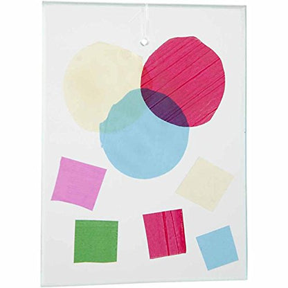 Cellophane, A4 21x30 cm, 25 micro cm, asstd. colours, 100asstd sheets