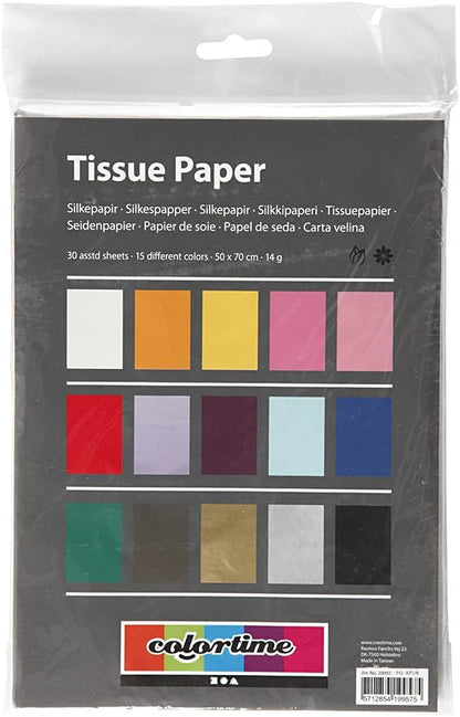 Creativ Tissue Paper, Assorted Colours