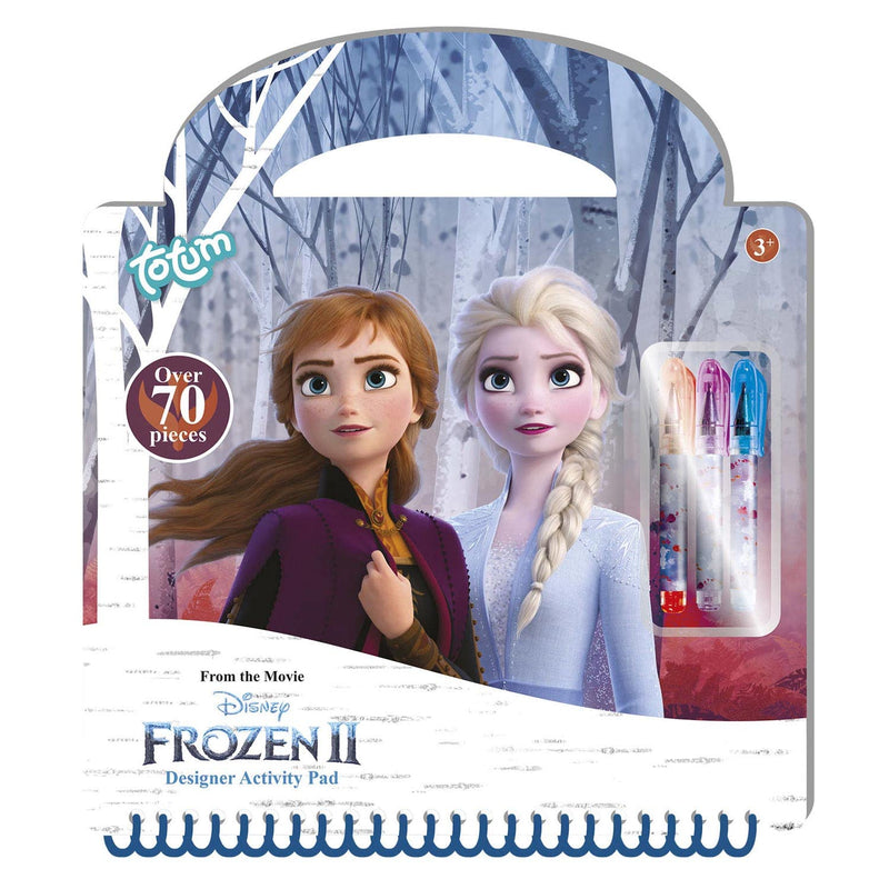 Totum Frozen Junior Drawing Book 23 cm Paper Blue 30 Pieces