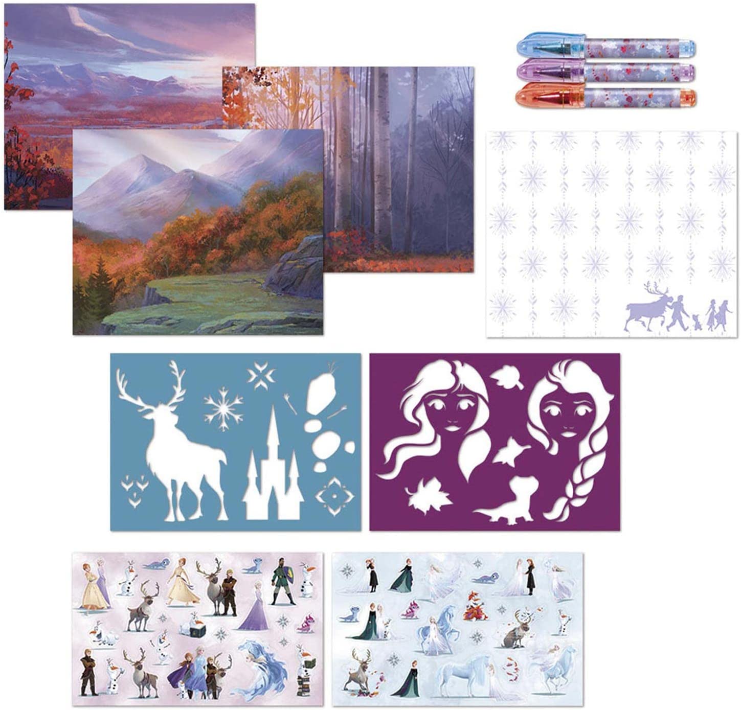Totum Frozen Junior Drawing Book 23 cm Paper Blue 30 Pieces