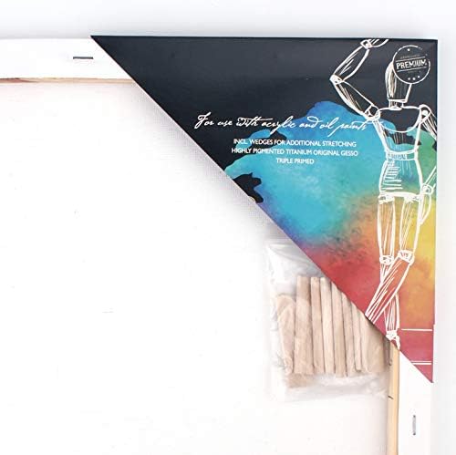 Art Sensations AR1001/GE Nassau Fine Art Canvas 30 x 30, White, Normal