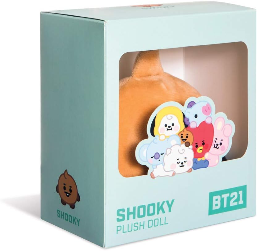 Aurora Shooky Toy Plush, Colore Marrone, Unica, 61376