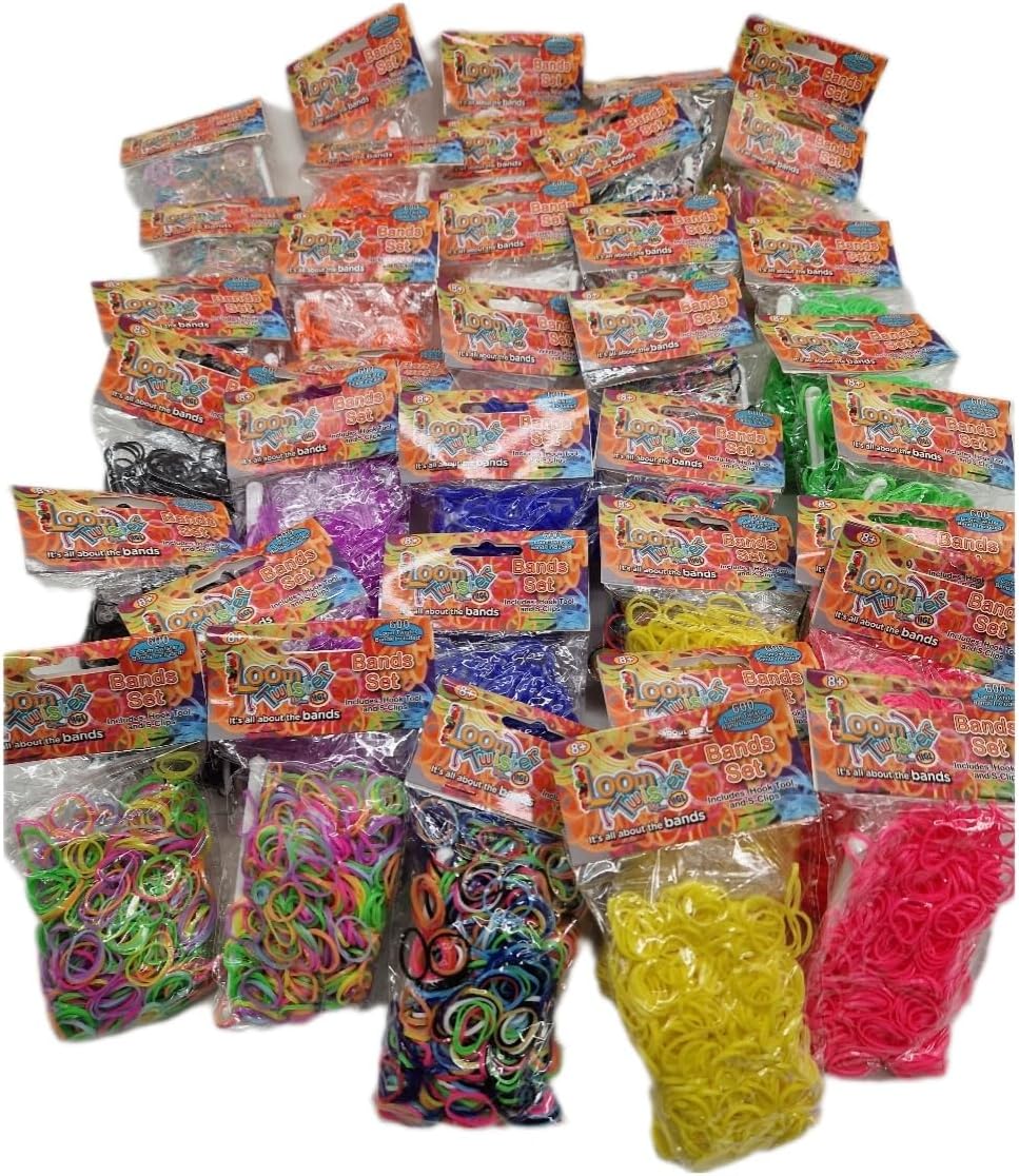Loom Twister Twister Twister Junior Rubber 21,600 Pieces