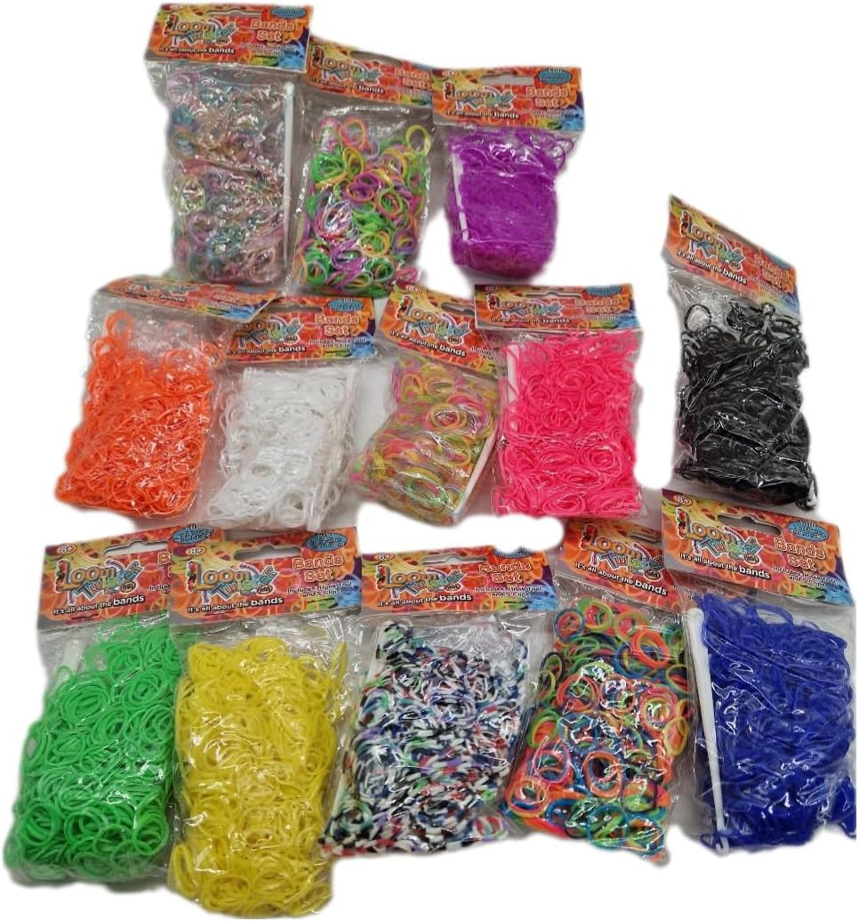 Loom Twister Twister Twister Junior Rubber 21,600 Pieces