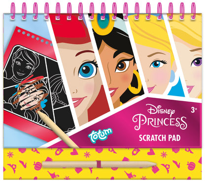 Totum Disney Princess Scratch Book