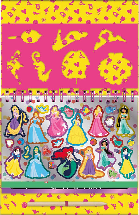 Totum Disney Princess Scratch Book