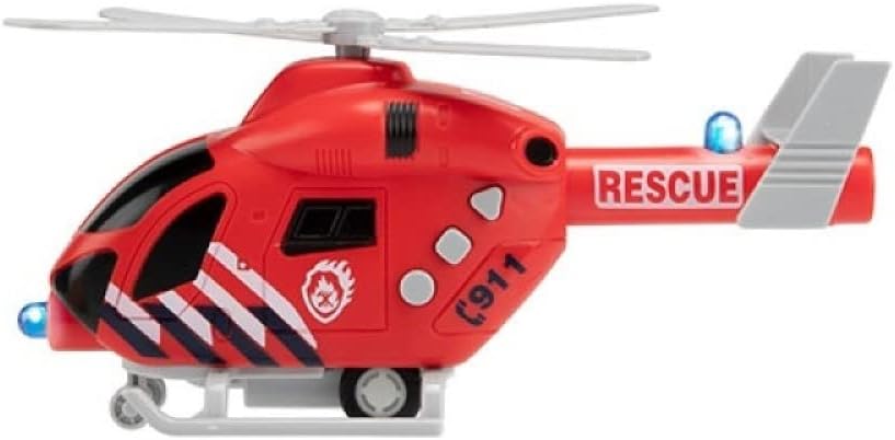 Toi-Toys Rescue Helicopter Junior 22.5 x 10 cm Red