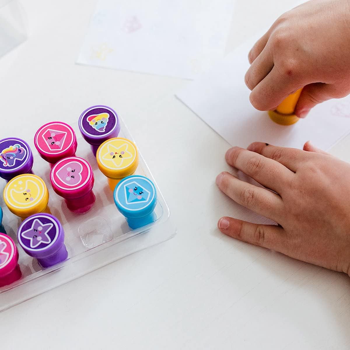 Totum TM Essentials Stamp Set - Self-Inking Stamps in Various Unicorn Designs, Gift for Children 071650
