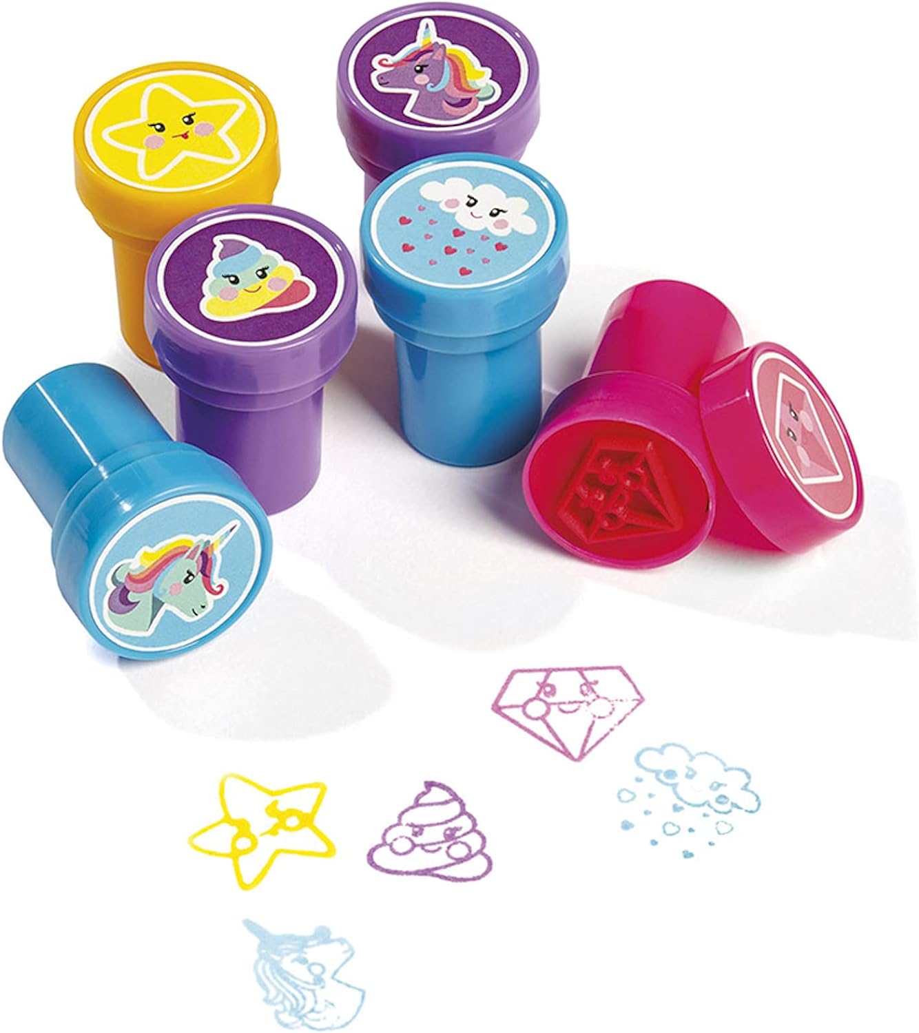 Totum TM Essentials Stamp Set - Self-Inking Stamps in Various Unicorn Designs, Gift for Children 071650