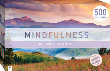 (New Nov) Mindfulness 500pc Jigsaw Puzzle: Mountains (unit 3