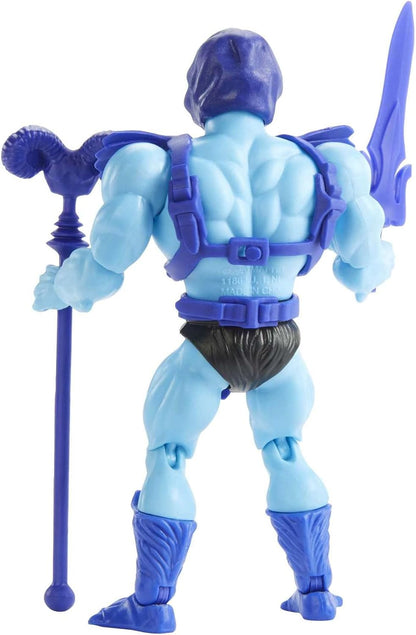 Masters of the Universe Origins Skeletor Action Figure, Battle Character for Storytelling Play and Display, Gift for 6 to 10 Year Olds and Adult Collectors Vintage Head Skeletor