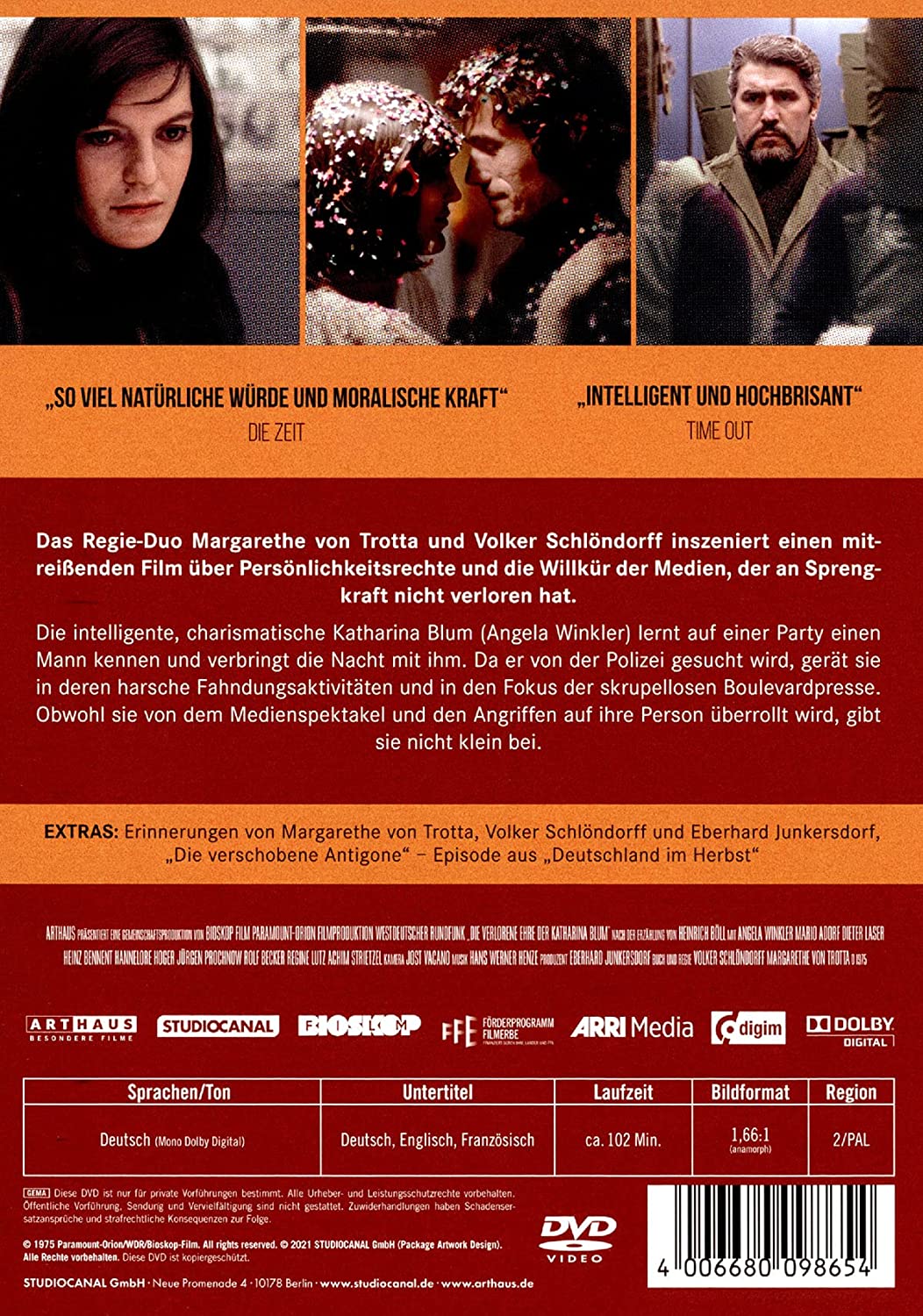 Die verlorene Ehre der Katharina Blum / Digital Remastered