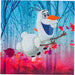 Craft Buddy Crystal Art CCK-DNY801 Floating Olaf, 18x18cm Crystal Art Card