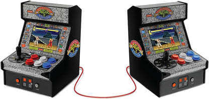 My Arcade Street Fighter II Mini Arcade Machine - Micro Player Table Top Arcade Machine, Portable Handheld Game, Retro Gaming Console, Mini Retro Games Machines for Kids & Adults