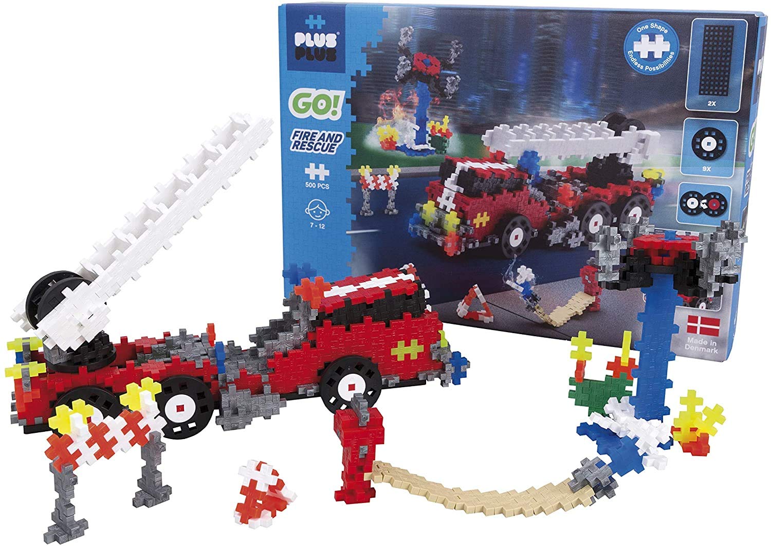 Plus Plus Go - Fire and Rescue (7009