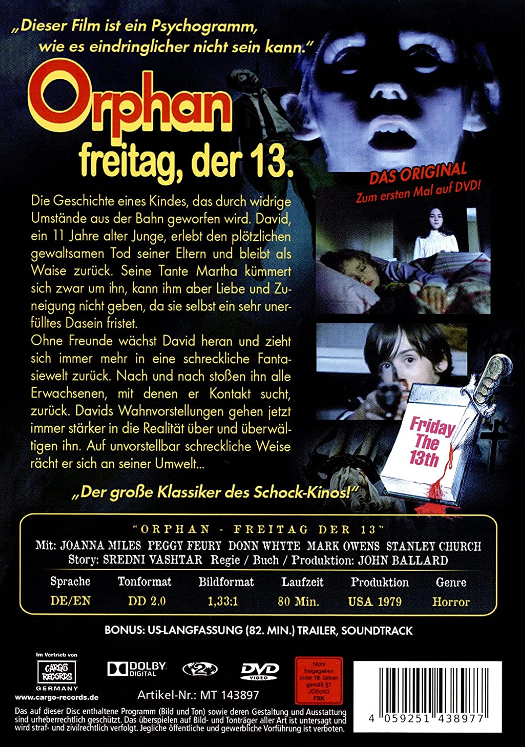 ORPHAN-FREITAG, DER 13.