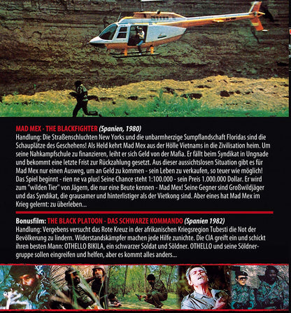 Blaxploitation #7: MAD MEX - The Blackfighter (plus Bonusfilm Black Platoon