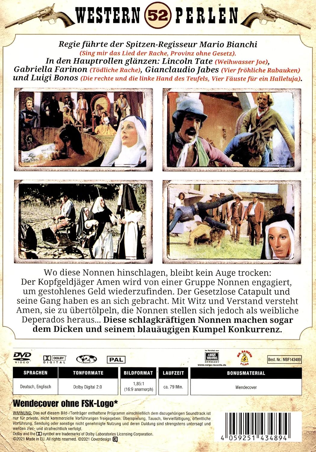 Drei Nonnen auf dem Weg zur Hölle (Westernperlen 52
