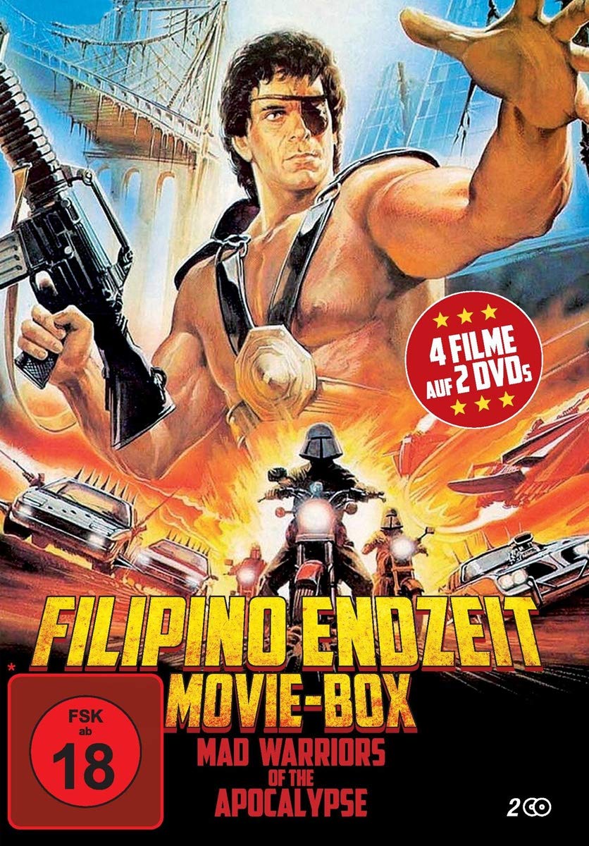 Filipino Endzeit Movie-Box: Mad Warriors of the Apocalypse (4 Filme auf 2 DVD