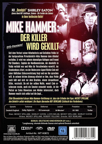 Mike Hammer: Der Killer wird gekillt (Die Mädchenjäger